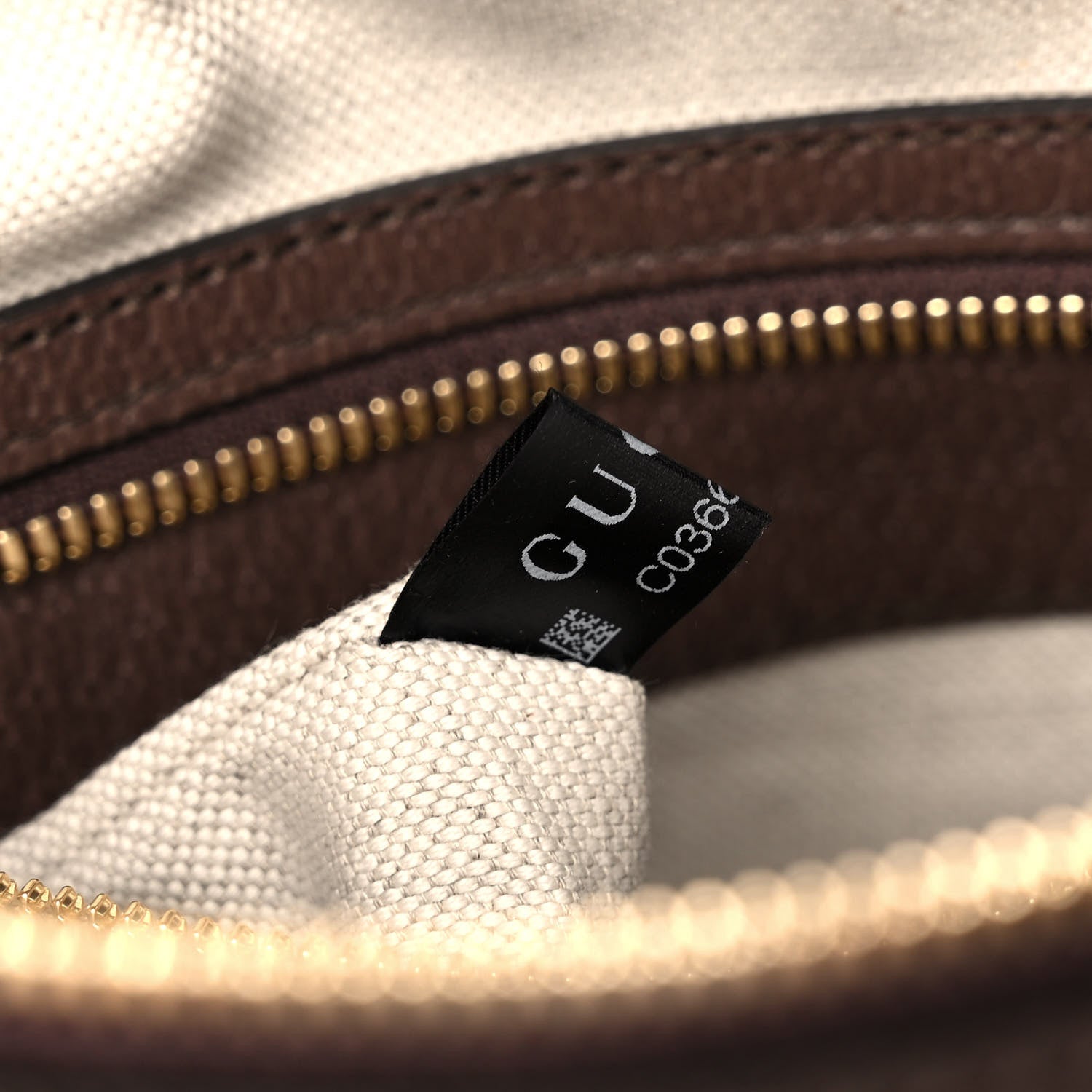 Gucci Monogram Jumbo GG Textured Dollar Calfskin Web Messenger Shoulder Bag Camel Ebony New Acero 8 of 11