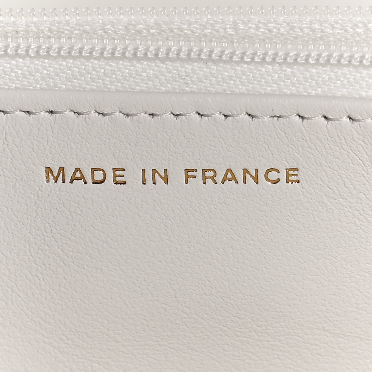 Chanel Caviar Quilted Wallet On Chain WOC White 7 of 11