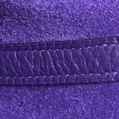 Hermes Taurillon Clemence Picotin Lock 18 PM Purple 7 of 13