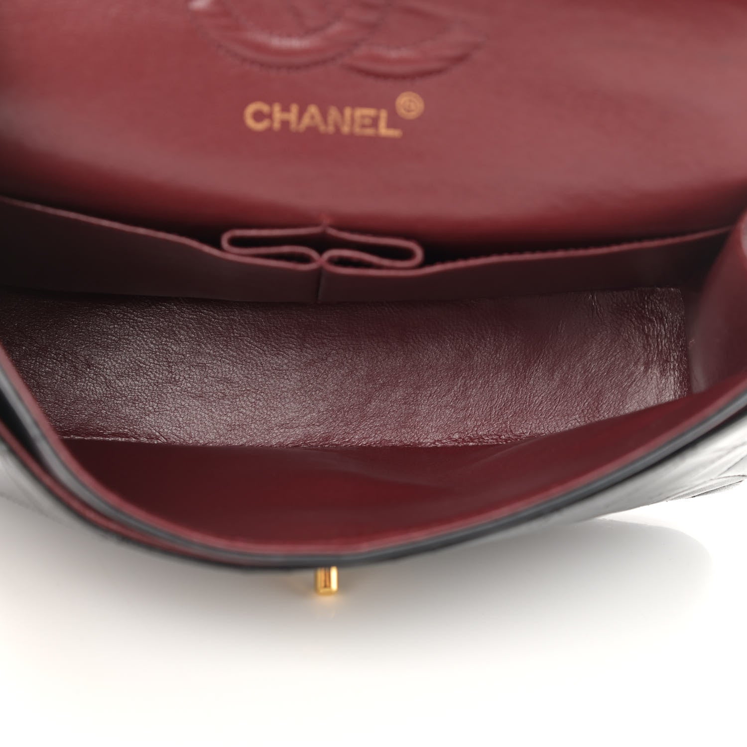 Chanel Lambskin Quilted Small Double Flap Black 5 of 13