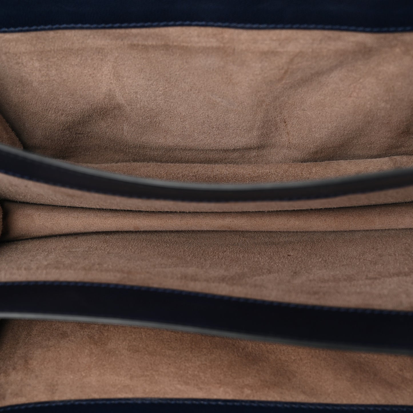 French Calfskin Intrecciato City Knot Bag Sapphire