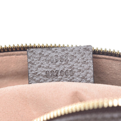 Gucci GG Supreme Monogram Bengal Small Boston Beige Pink 8 of 14