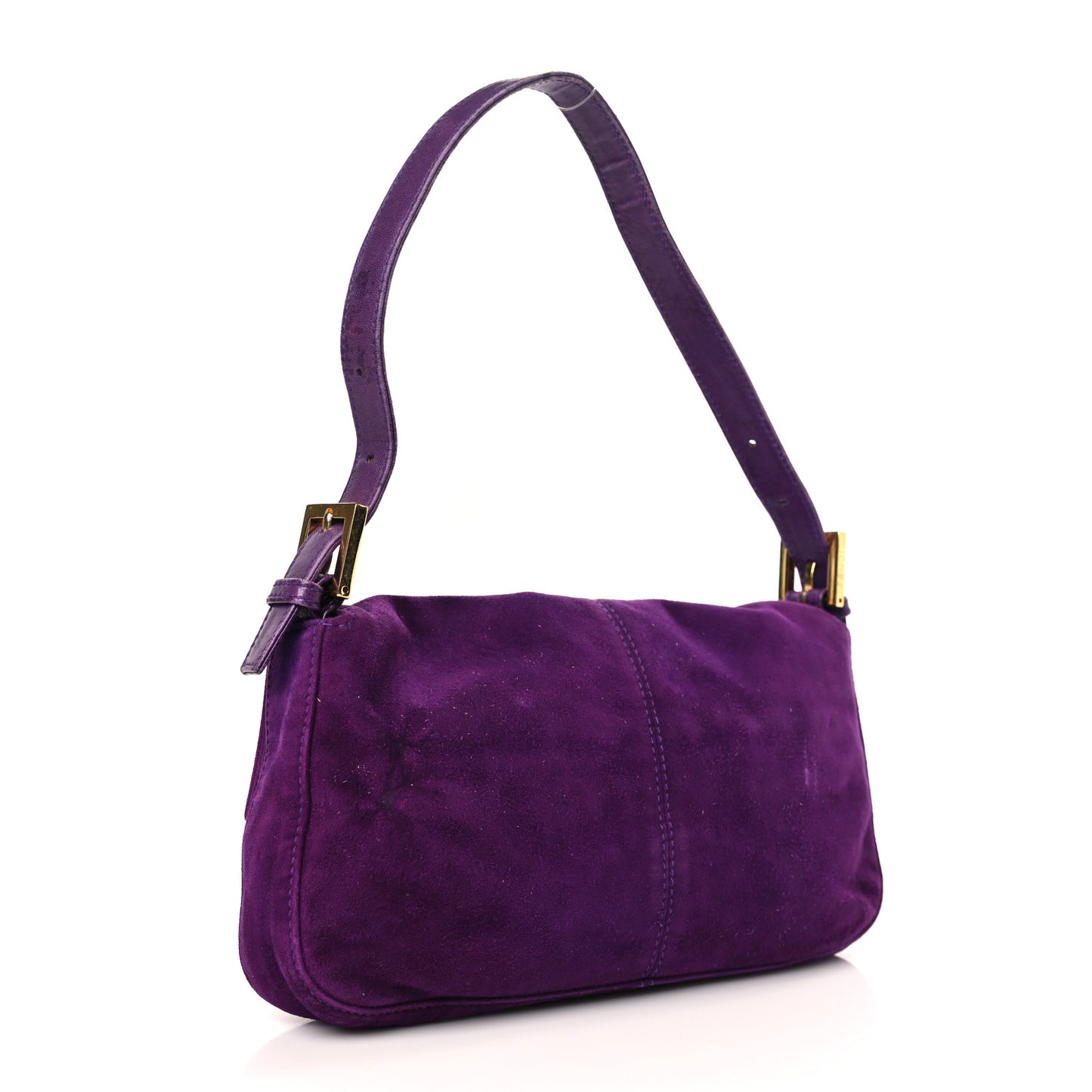 Suede Baguette Purple