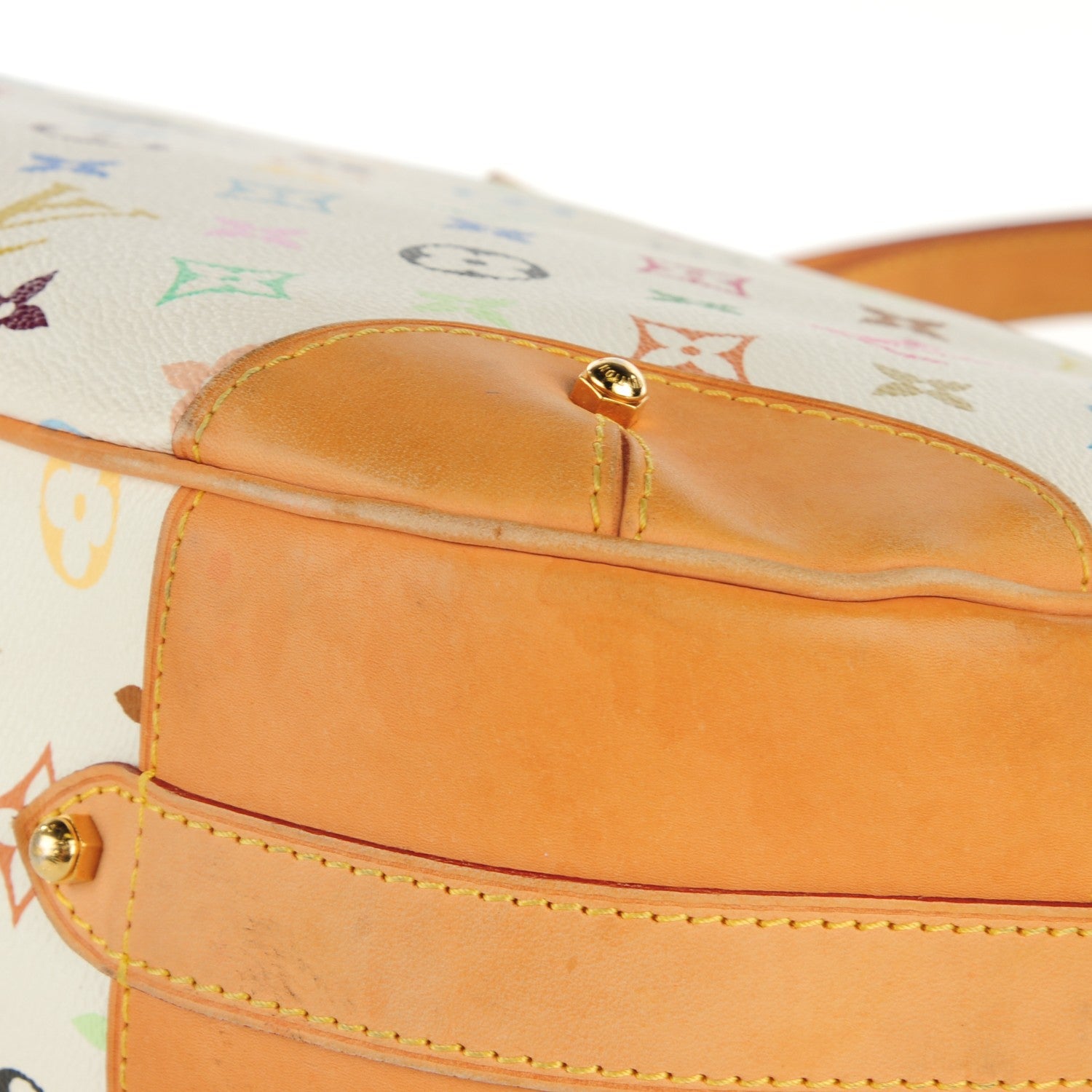 Louis Vuitton Monogram Multicolor Greta White 3 of 11