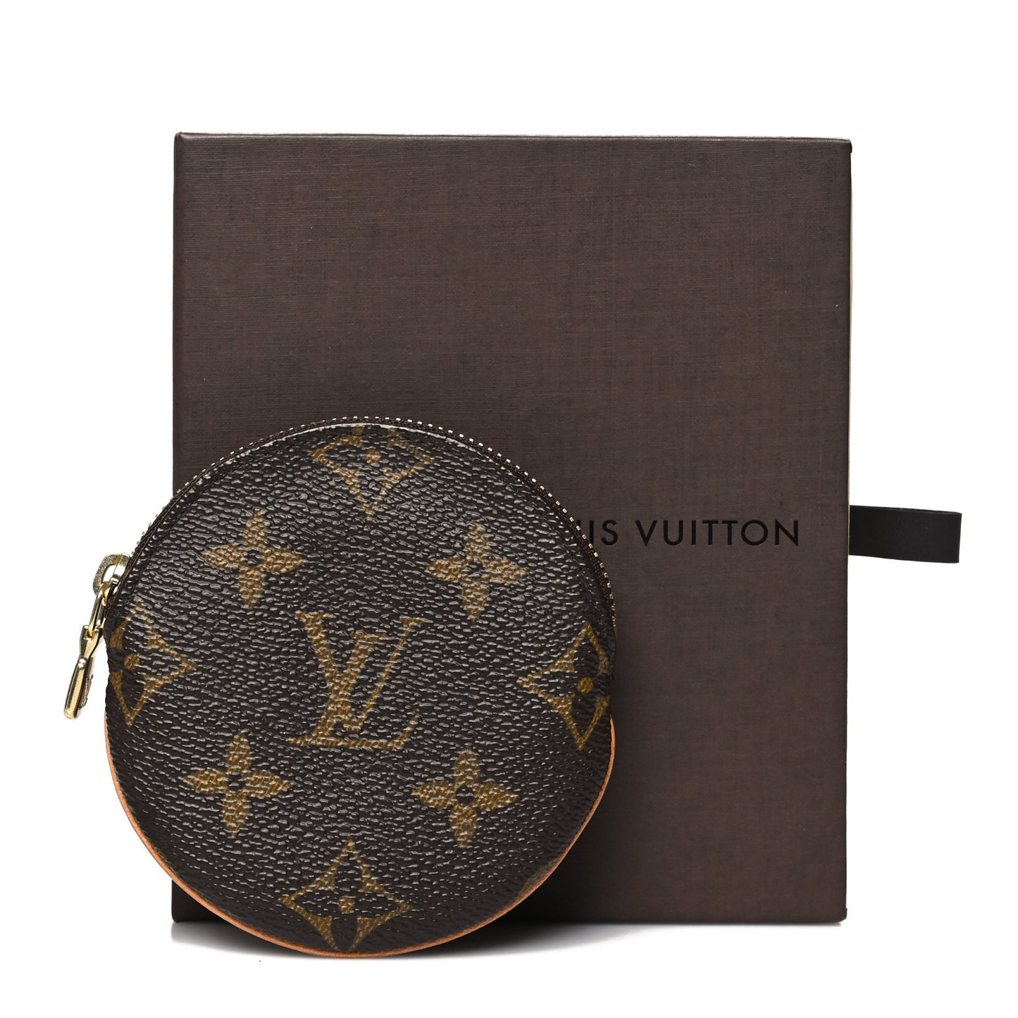 Monogram Round Coin Purse