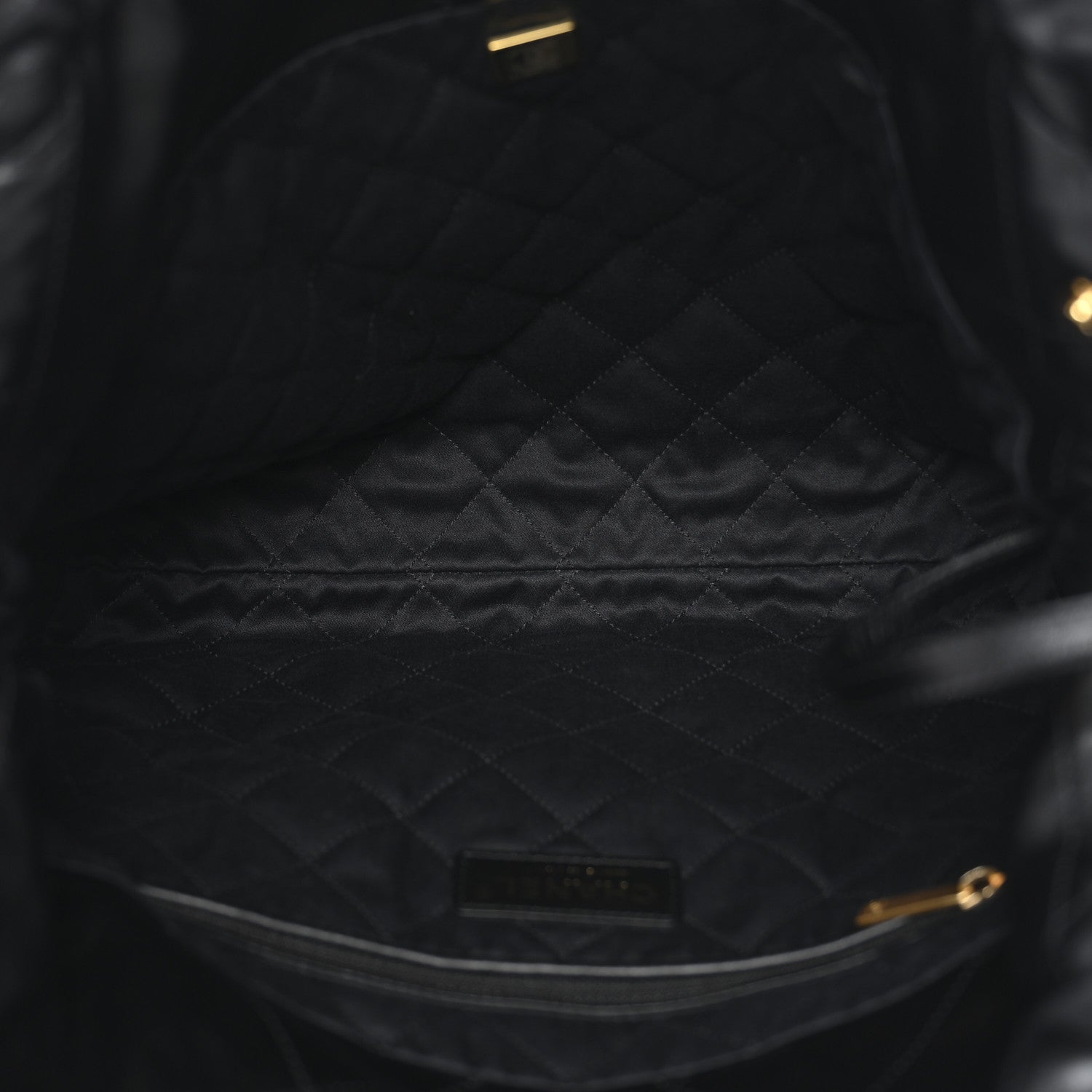 Chanel Shiny Calfskin Quilted Small Chanel 22 Black 6 of 12