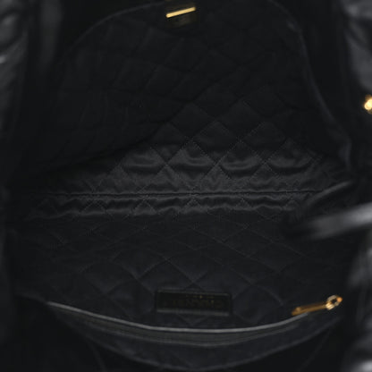 Chanel Shiny Calfskin Quilted Small Chanel 22 Black 6 of 12