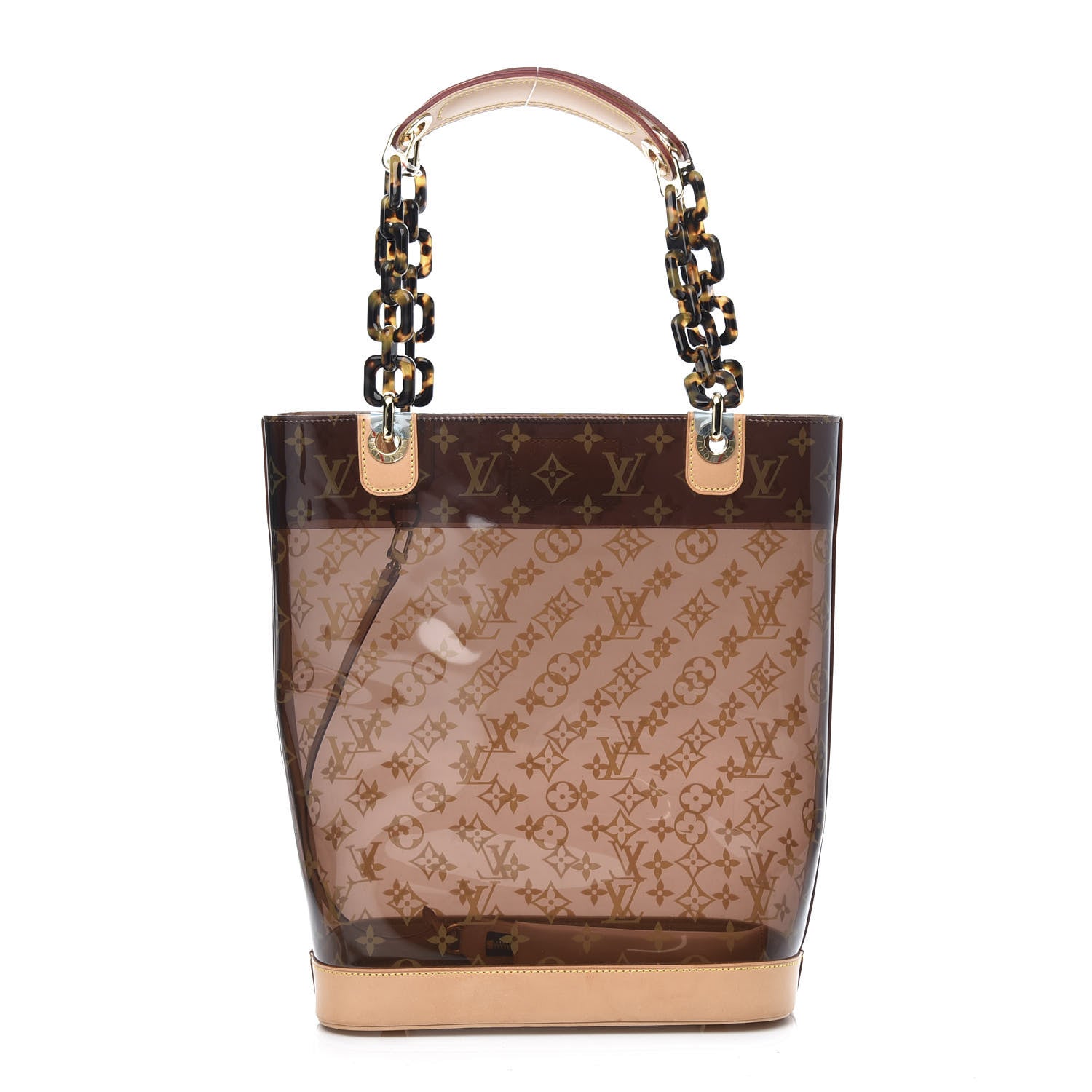 Louis Vuitton Vinyl Cabas Sac Ambre MM 2 of 16