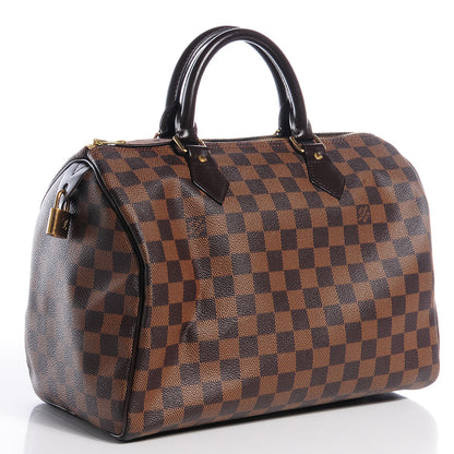 Louis Vuitton Damier Ebene Speedy 30 3 of 7