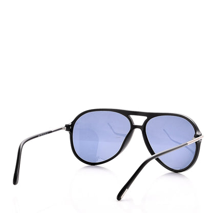 Tom Ford Matteo Aviator Sunglasses TF254 Black 4 of 9