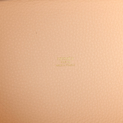 Hermes Taurillon Clemence Picotin Lock 18 PM Nata 6 of 11