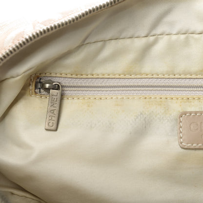 Chanel Nylon Travel Bowler Beige 10 of 12
