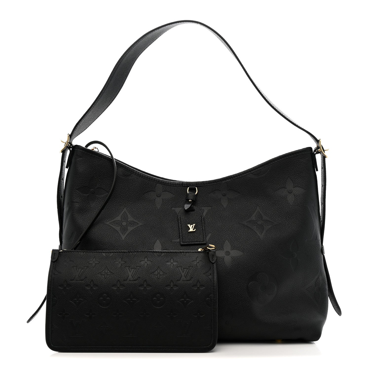 Louis Vuitton Empreinte Monogram Giant CarryAll MM Black 1 of 10