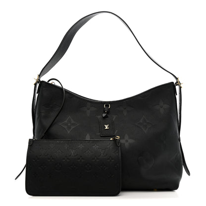 Louis Vuitton Empreinte Monogram Giant CarryAll MM Black 1 of 10