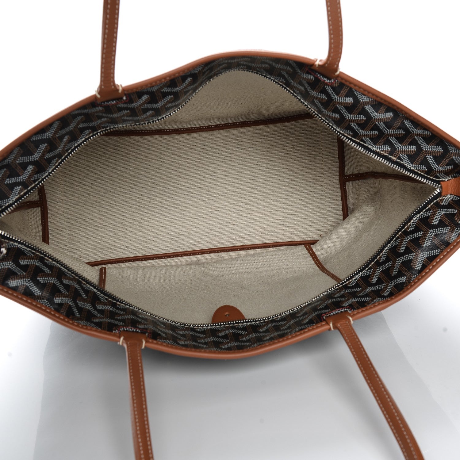 Goyard Goyardine Artois MM Black Gold 5 of 8