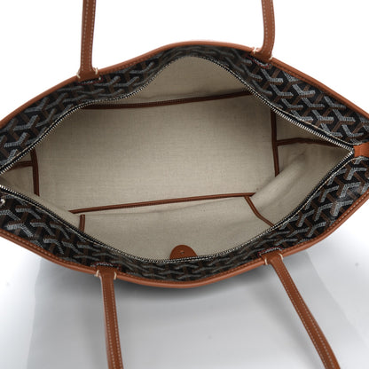 Goyard Goyardine Artois MM Black Gold 5 of 8