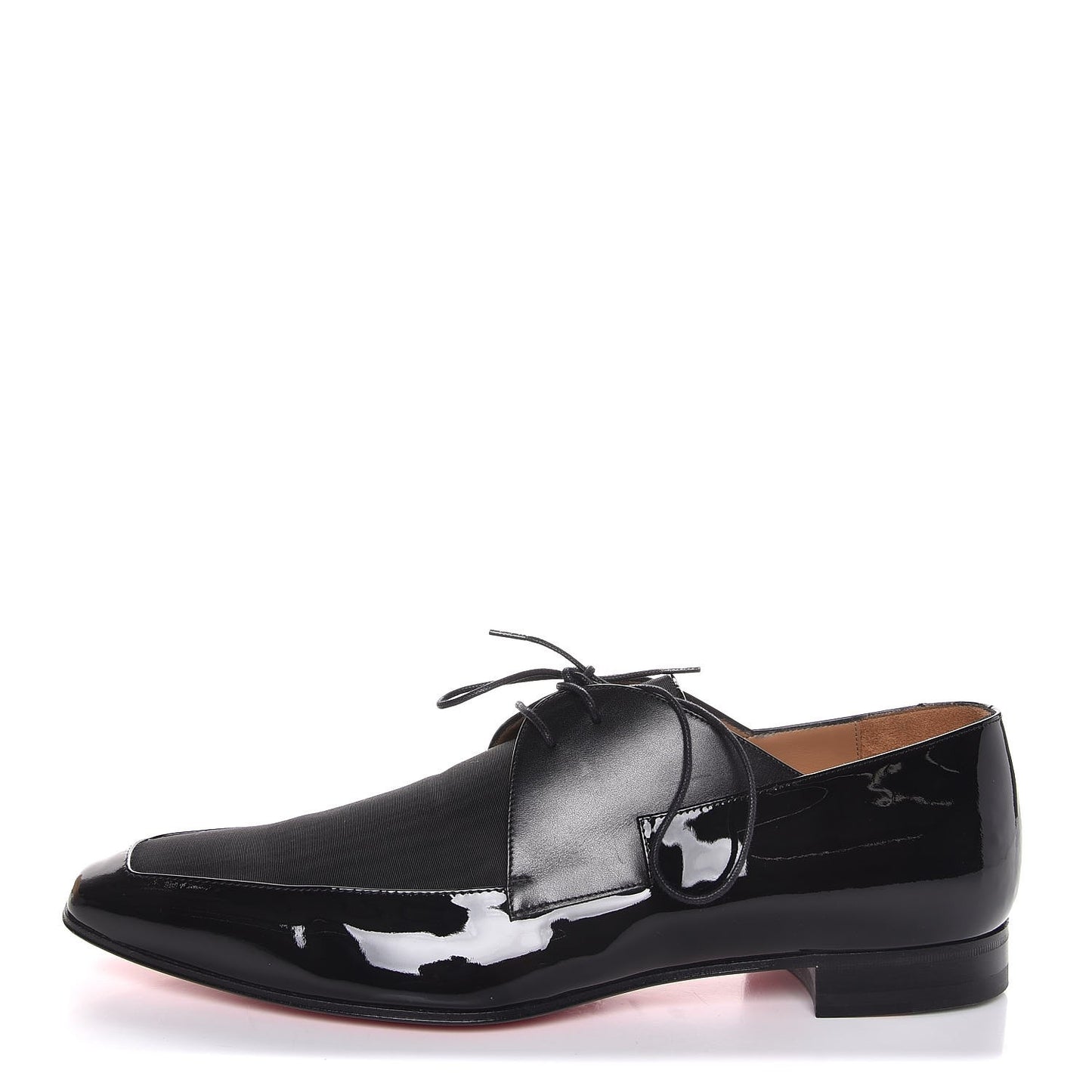Pointeller Suede New Orleans Flat Loafers 45.5 Black