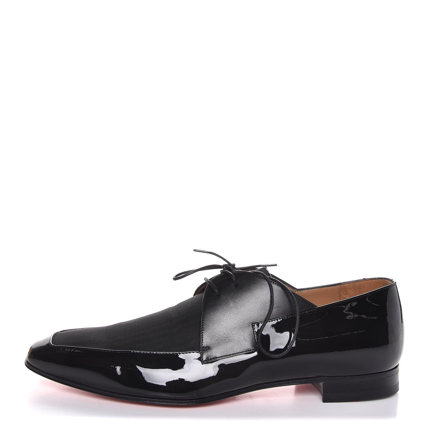 Christian Louboutin Pointeller Suede New Orleans Flat Loafers 45.5 Black 1 of 8