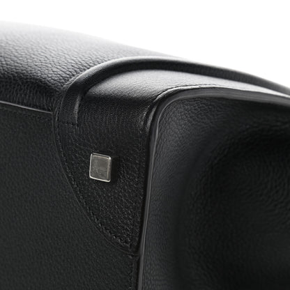 Celine Drummed Calfskin Mini Luggage Black 11 of 15