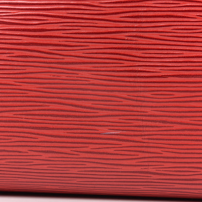 Louis Vuitton Epi Speedy 25 Castillan Red 15 of 23