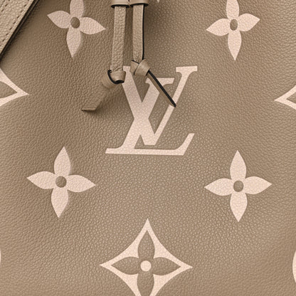 Louis Vuitton Empreinte Monogram Giant Neonoe MM Tourterelle Creme 8 of 11