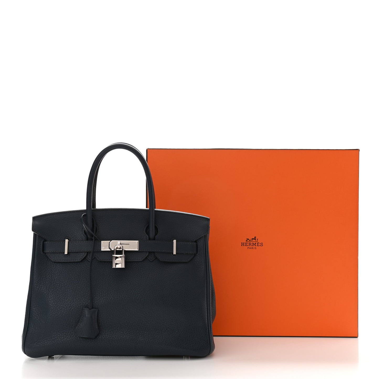 Togo Birkin 30 Bleu Indigo