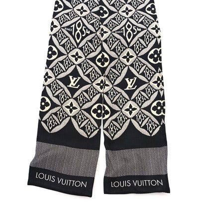 Louis Vuitton Silk Since 1854 Bandeau Gris 2 of 3