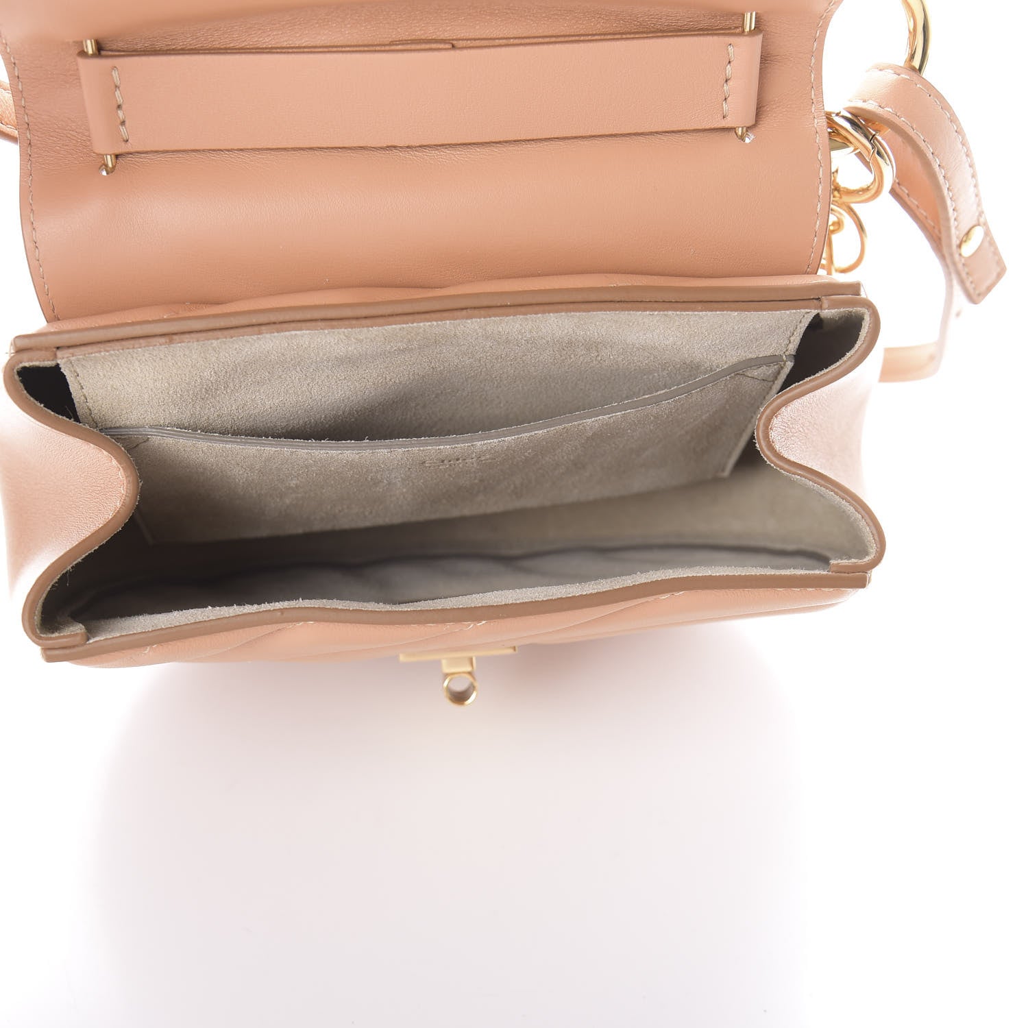 Chloe Calfskin Quilted Mini Drew Bijou Shoulder Bag Blushy Pink 5 of 8