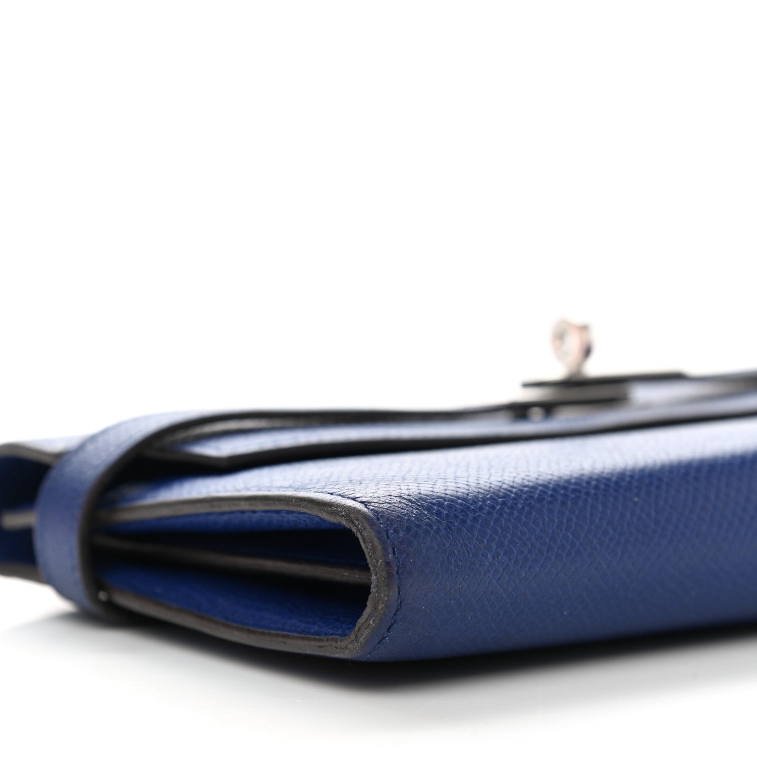 Hermes Epsom Kelly Longue Wallet Bleu Saphir 8 of 11