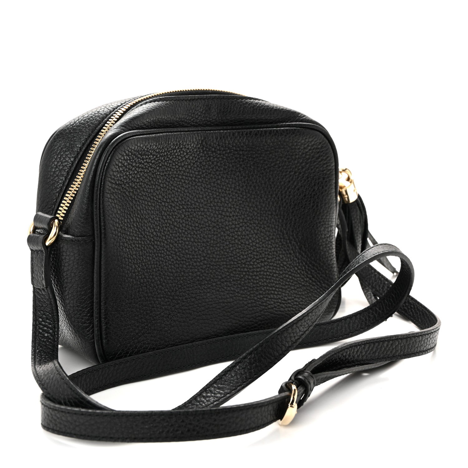 Gucci Pebbled Calfskin Small Soho Disco Bag Black 3 of 11