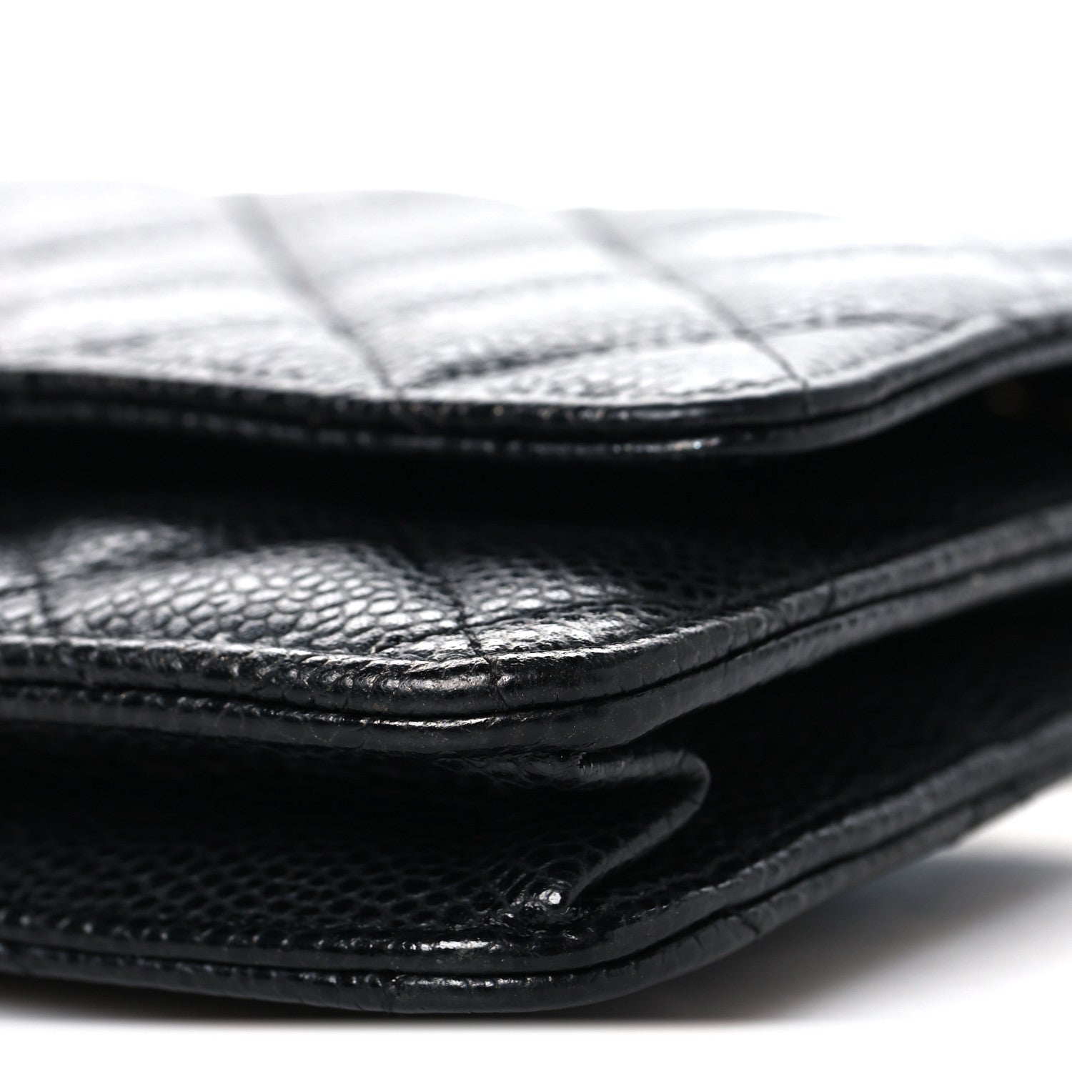 Chanel Caviar Quilted Wallet On Chain WOC Black 11 of 13