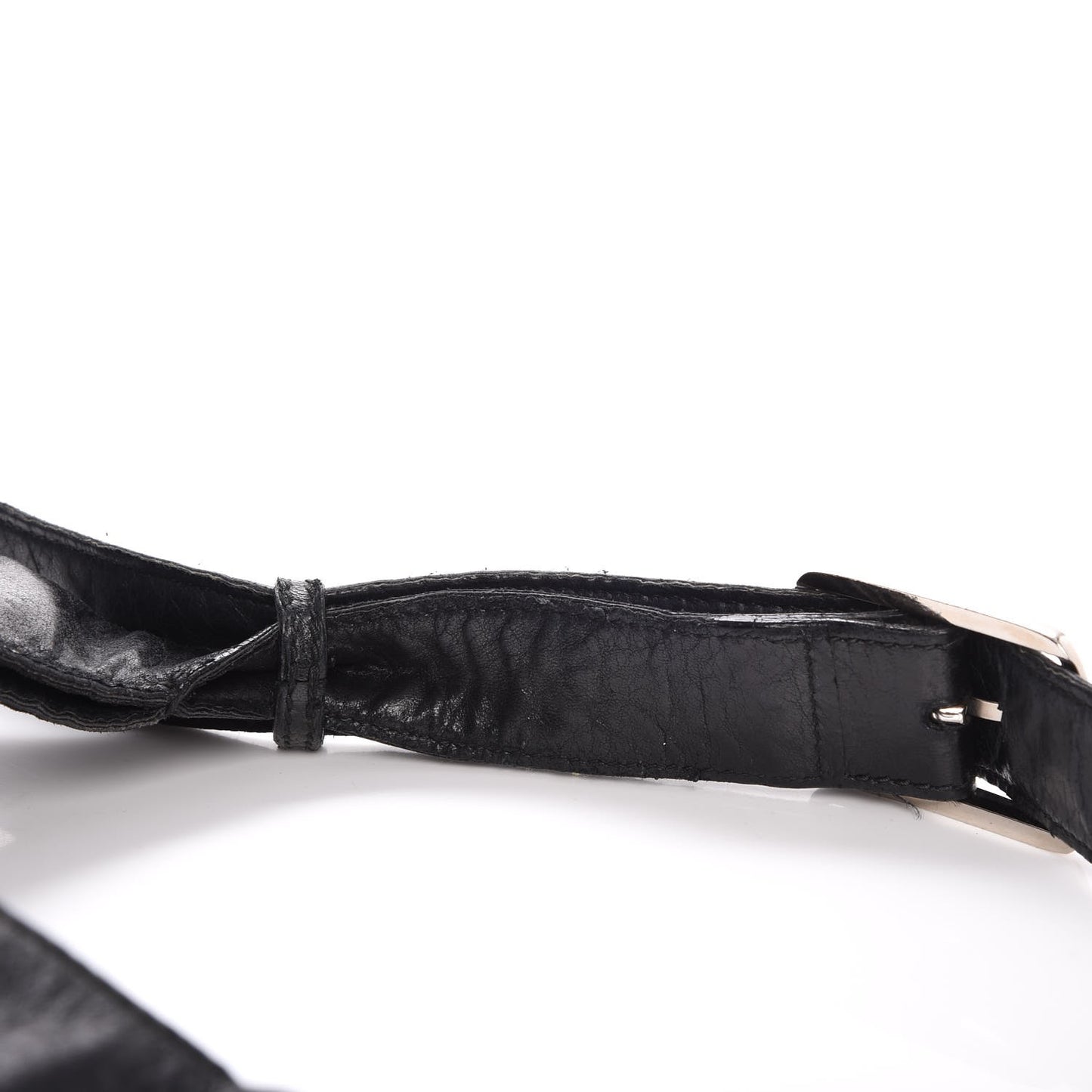 Chevre Giant 21 Silver Hardware Besace Hobo Black