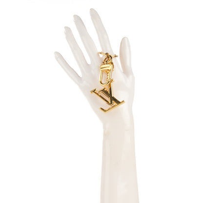 Louis Vuitton LV Facettes Key Holder Gold 2 of 4