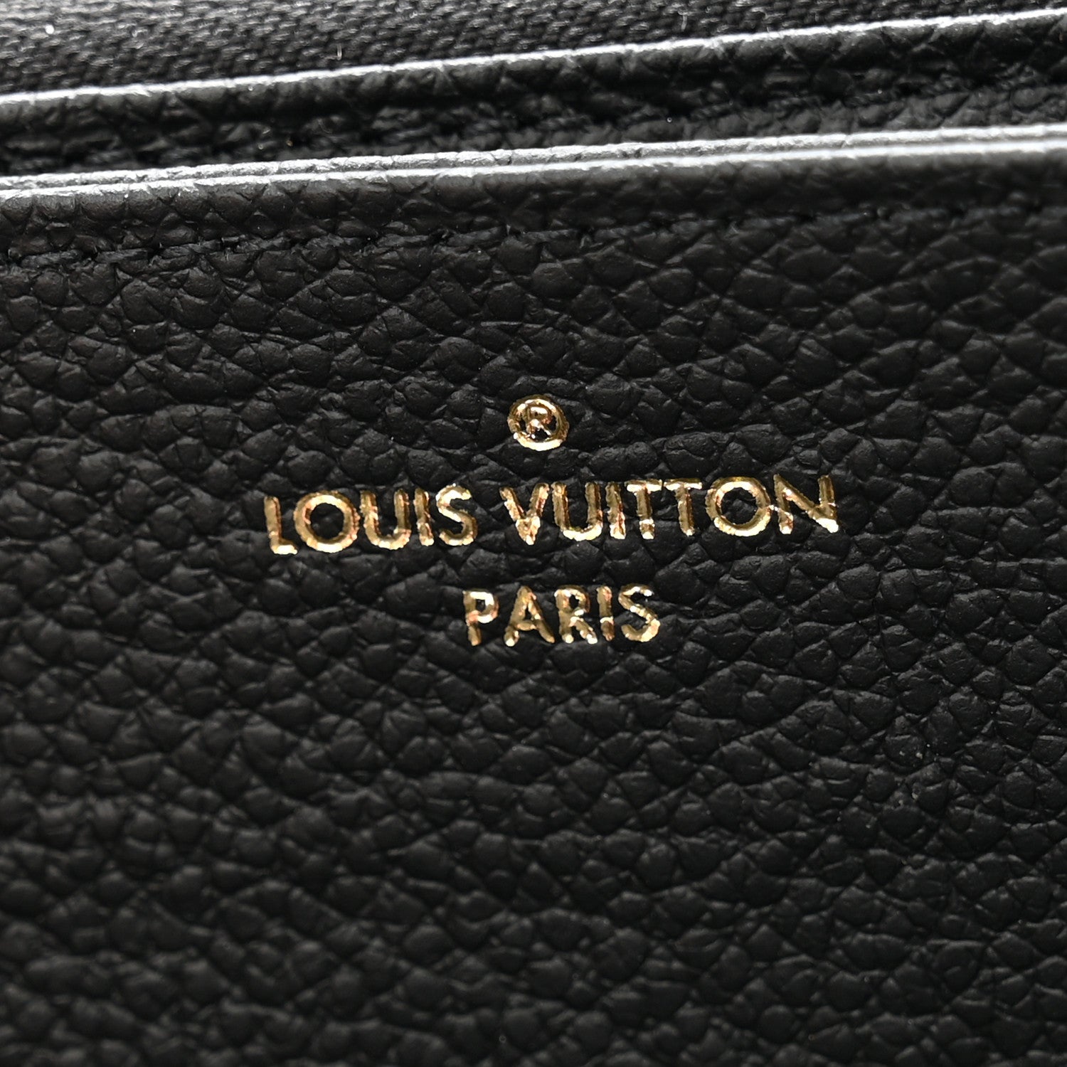 Louis Vuitton Empreinte Zippy Wallet Black 8 of 13
