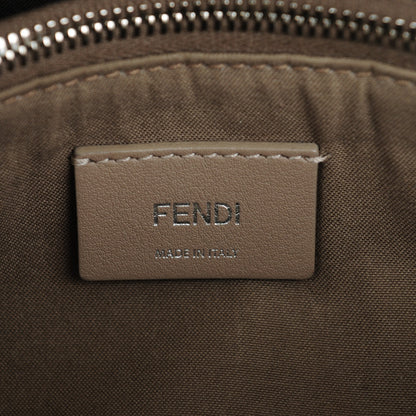 Fendi Vitello Dolce 4 Color Medium By The Way Boston Bag Grigio Polvere Emerald Multicolor 6 of 8