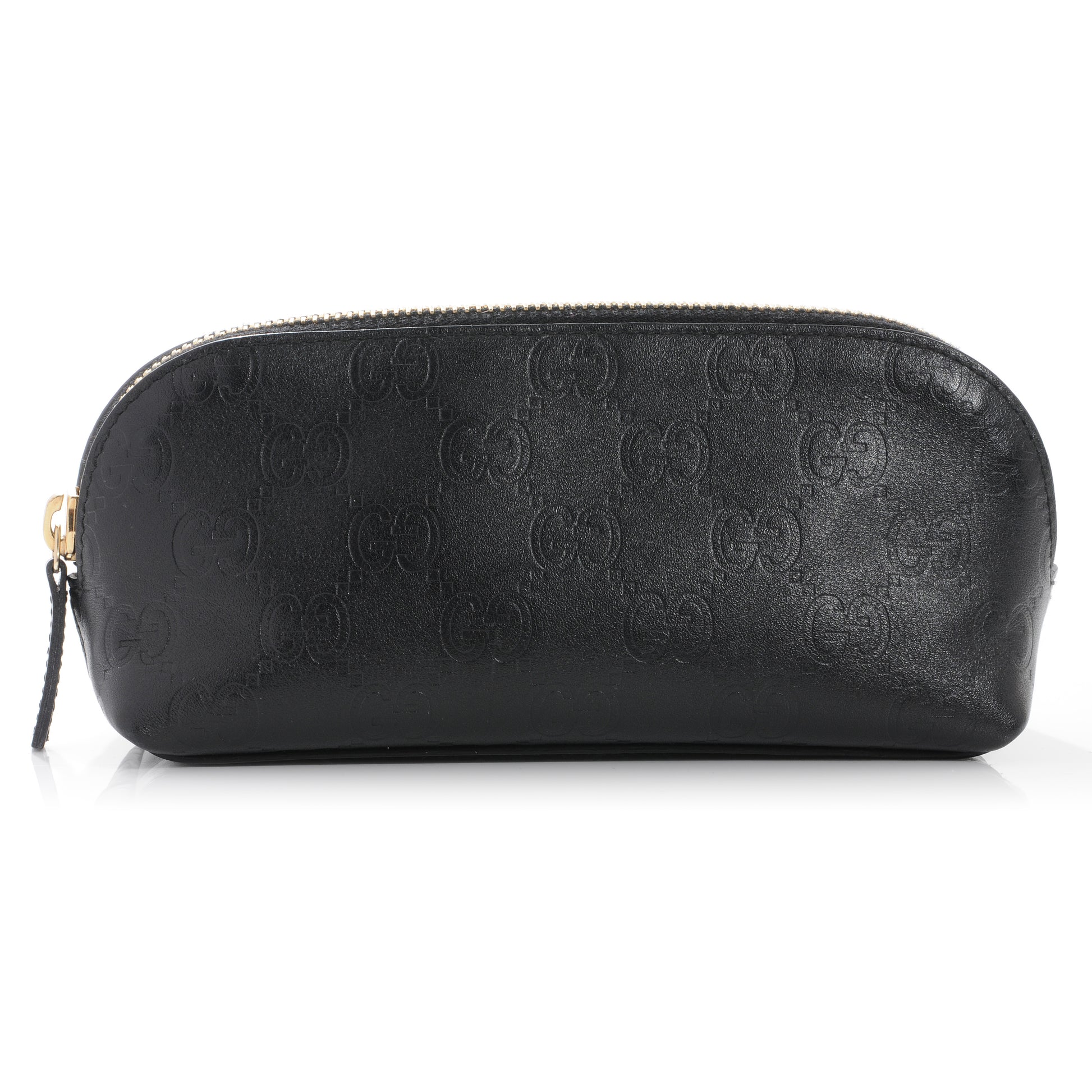 Gucci Guccissima Small Cosmetic Case Black 1 of 6