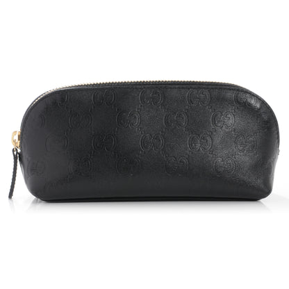 Gucci Guccissima Small Cosmetic Case Black 1 of 6