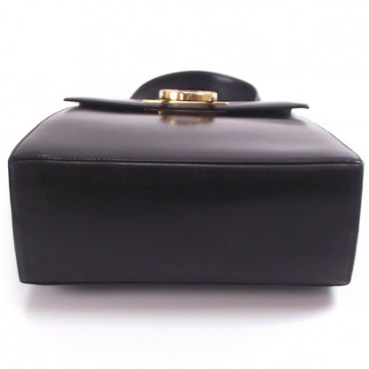 FASHIONPHILE SALVATOREFERRAGAMOLadyGanciniBoxBagBlack 4 of 10
