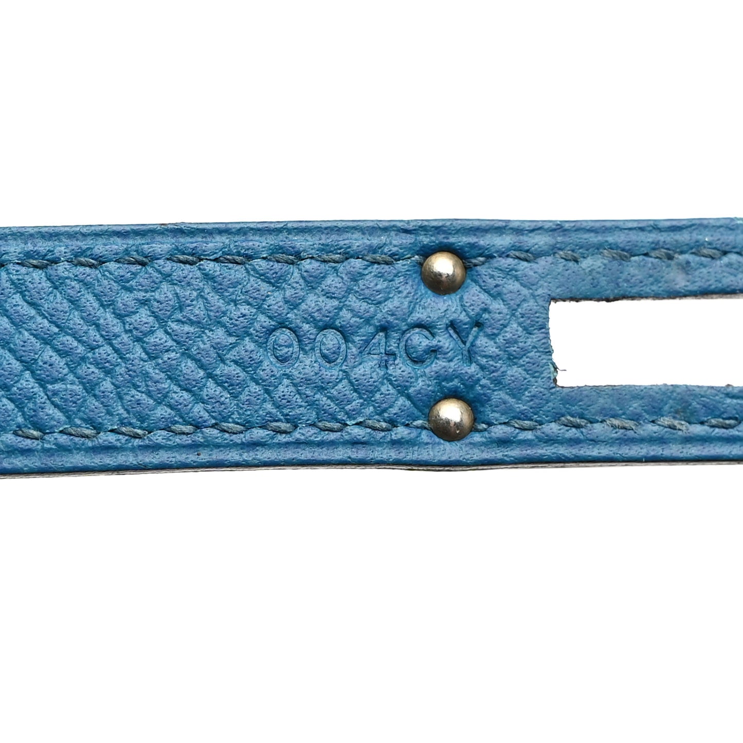 Epsom Kelly Longue Wallet Bleu Izmir