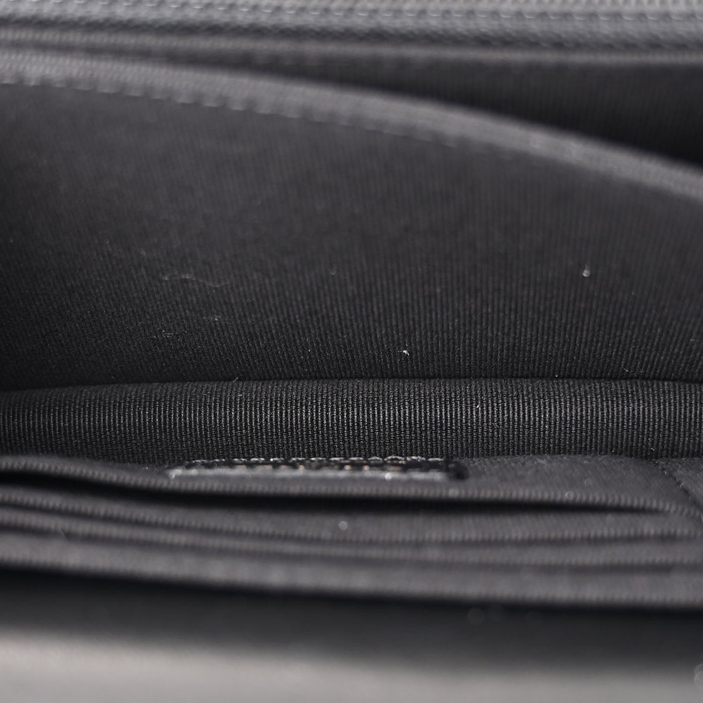 Calfskin Quilted Mini Maxi Pearls Wallet On Chain WOC Black