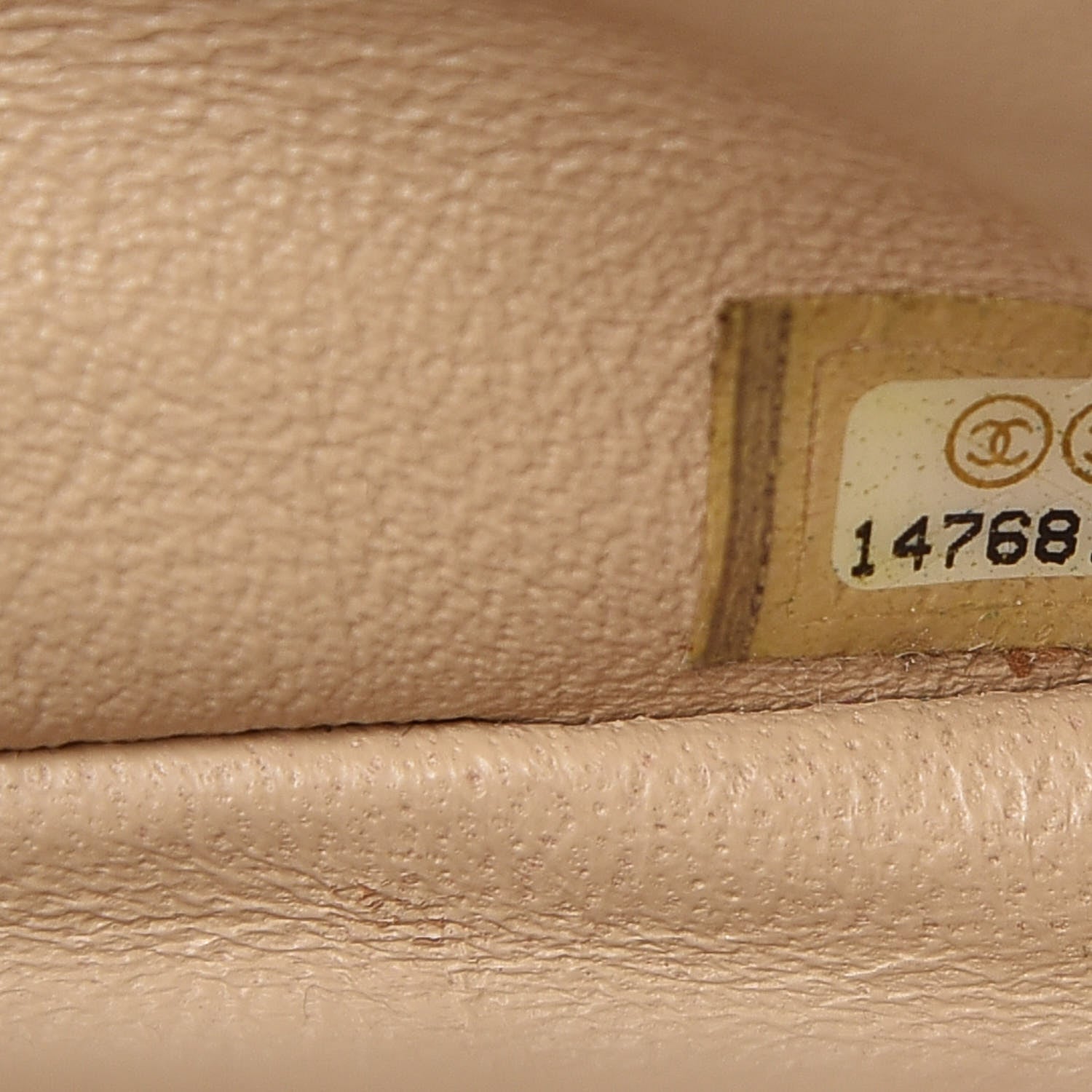 Chanel Caviar Quilted Jumbo Double Flap Beige Clair 7 of 13
