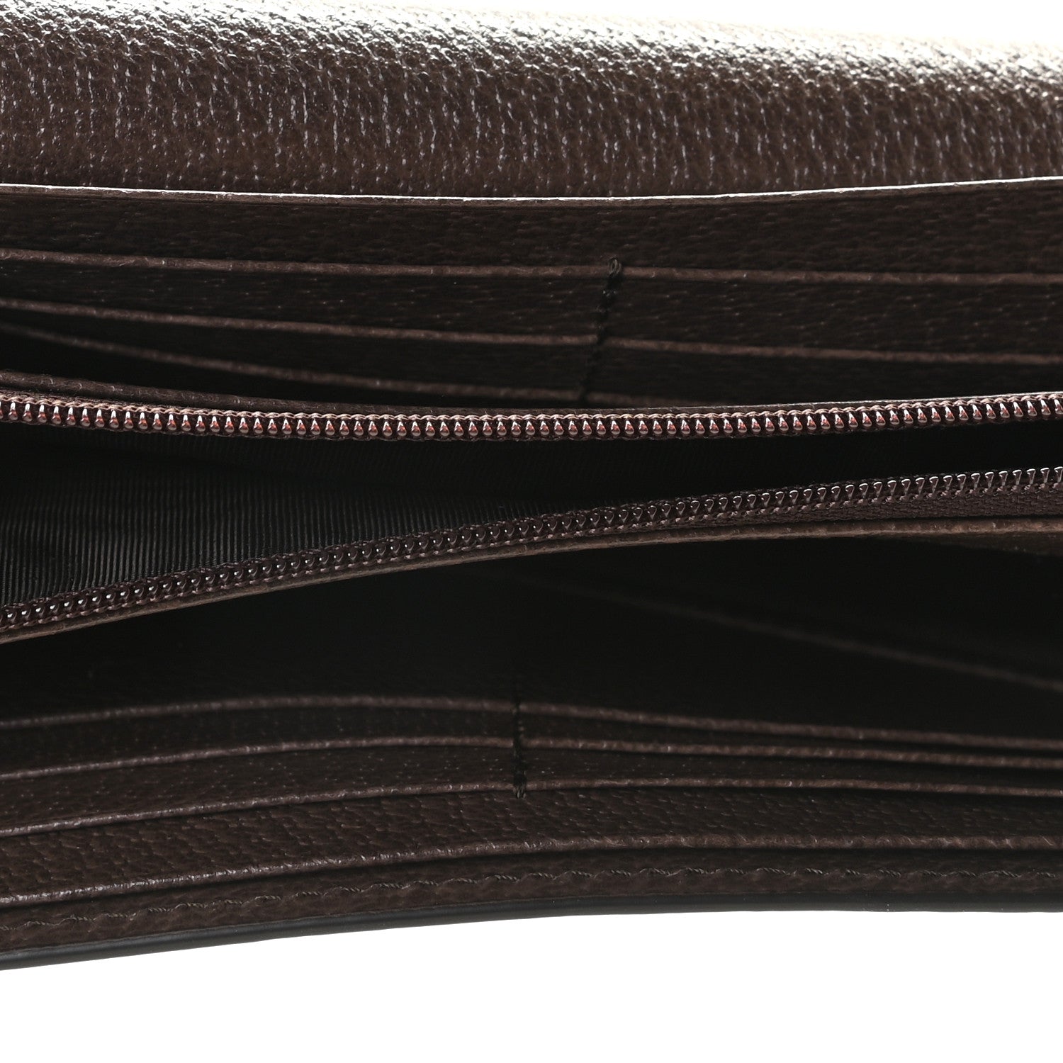 Gucci GG Supreme Monogram Web Ophidia Continental Wallet Brown 5 of 7