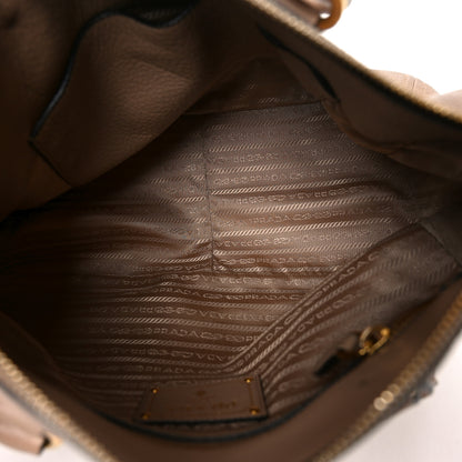 Prada Vitello Phenix Shoulder Bag Cammeo 5 of 9