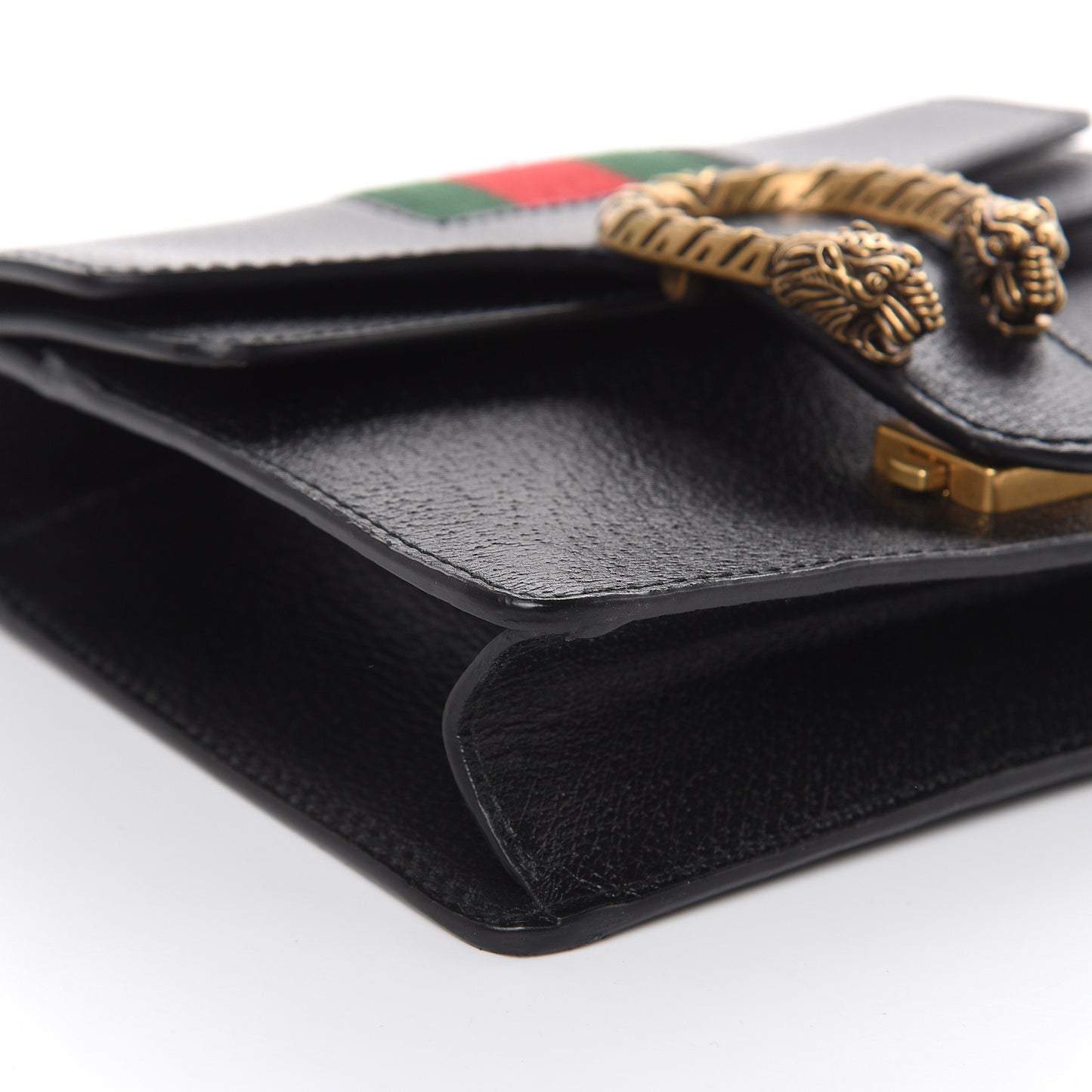 Calfskin Web Mini Dionysus Shoulder Bag Black