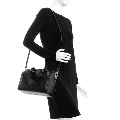 Louis Vuitton Epi Speedy Bandouliere 25 Black 2 of 9