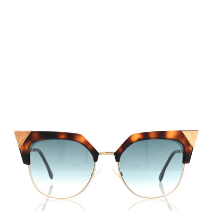 Fendi Cat Eye Iridia Sunglasses FF 0149/S Havana Gold 2 of 7