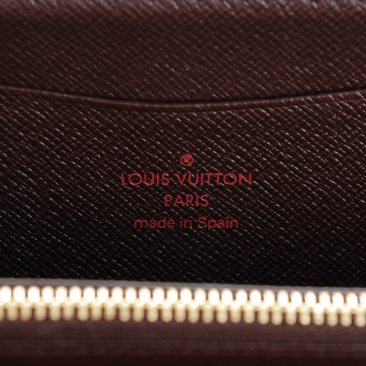 Damier Ebene Porte-Monnaie Zippy Wallet