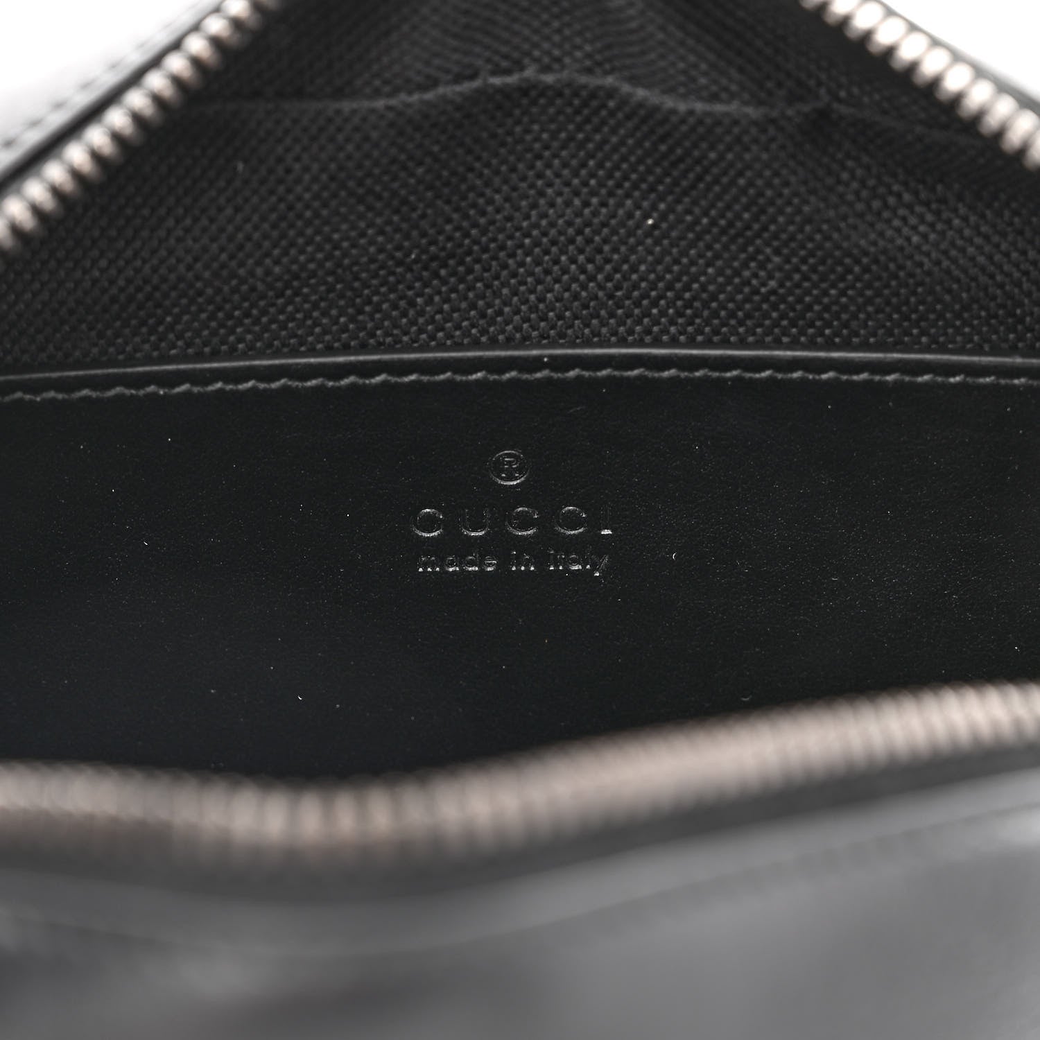 Gucci Calfskin Matelasse Monochrome Small GG Marmont Chain Shoulder Bag Black 5 of 10