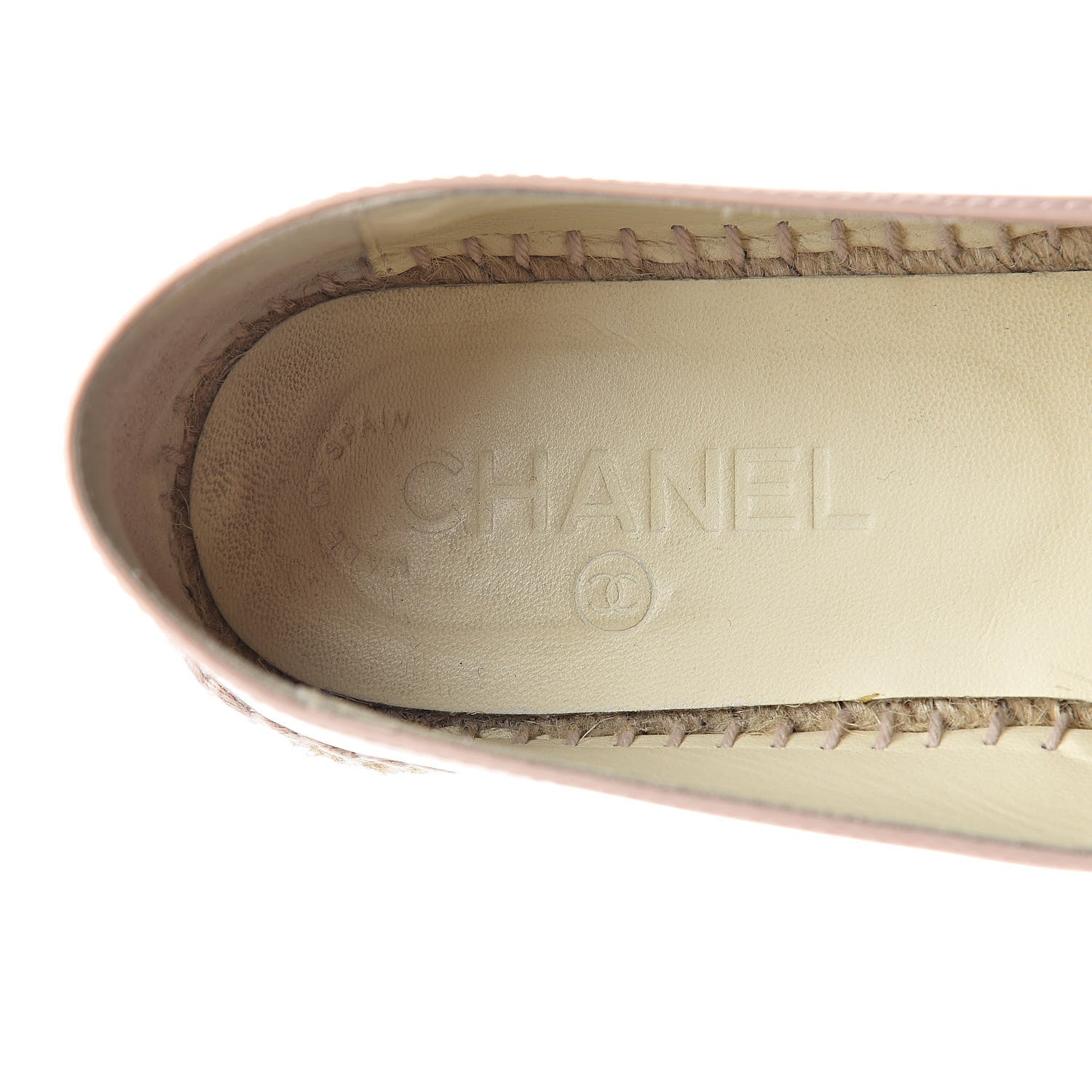 Chanel Patent CC Espadrilles 38 Pink 11 of 14