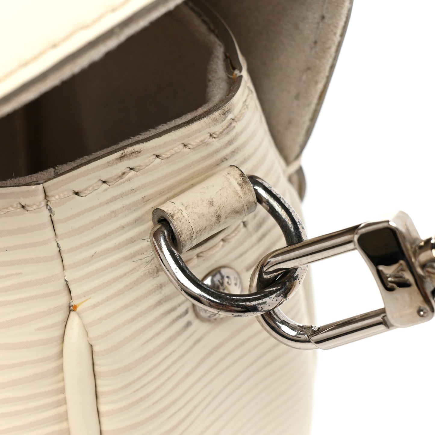 Epi Montaigne Clutch Ivory